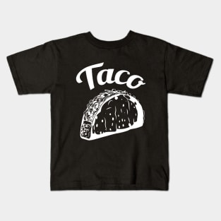 Taco Mexican Food Funny Tacos Kids T-Shirt